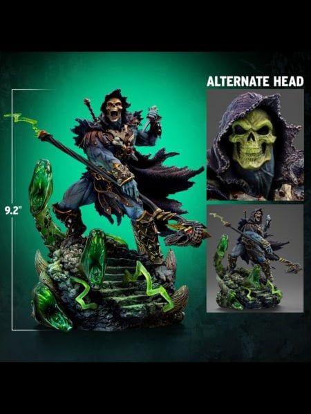 Masters of the Universe - Skeletor Unleashed Deluxe 1/10 Art Scale Limited Edition Heykel