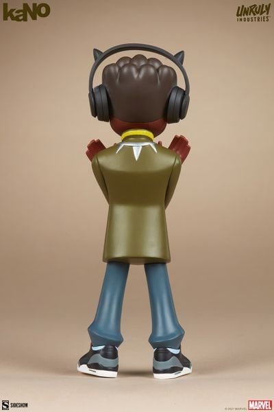 Black Panther Designer Collectible Toy by kaNO