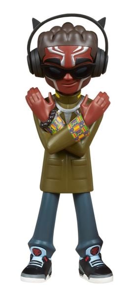 Black Panther Designer Collectible Toy by kaNO