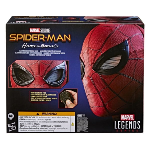 Marvel Legends Spider-Man Expressive Elektronik Maske (Spider-Man: Homecoming)