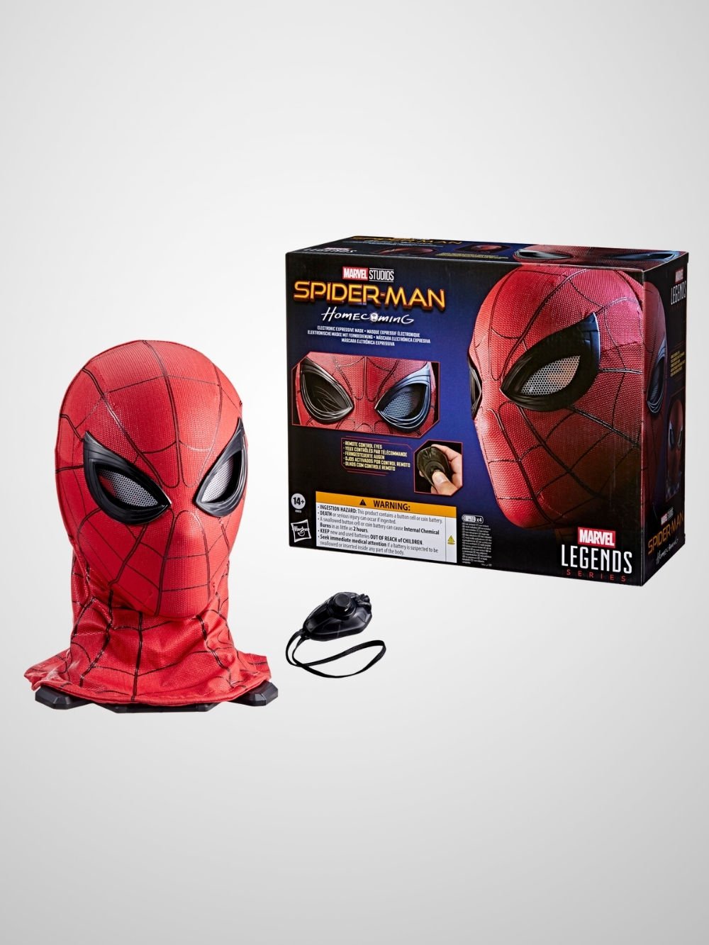 MARVEL SPIDER-MAN coming マスク Marvel Legends Spider-Man Expressive Elektronik Maske (Spider-Man