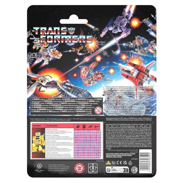 Transformers Retro G1 Autobot Bumblebee Aksiyon Figürü