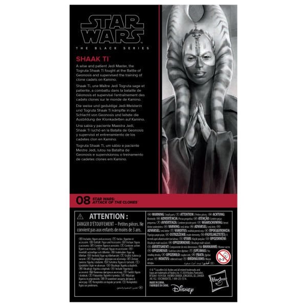 Star Wars Black Series Shaak Ti (Star Wars: Attack of the Clones) Aksiyon Figürü