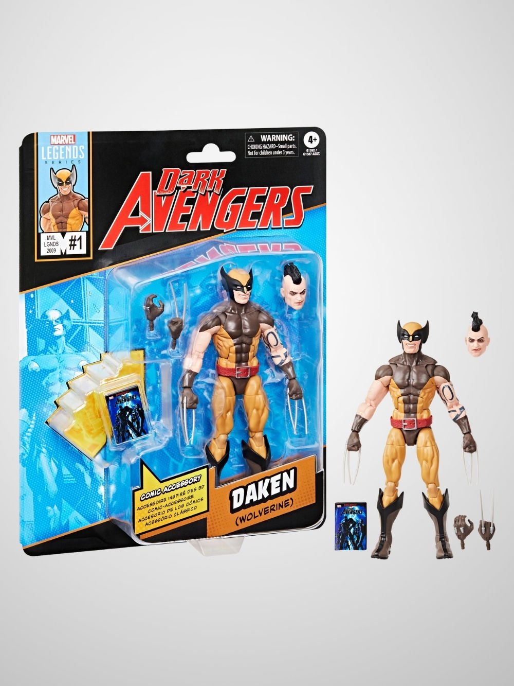 Marvel Legends Daken (Wolverine), Avengers Comics Aksiyon Figürü Marvel Legends Daken (Wolverine), Avengers Comics Aksiyon Figürü
