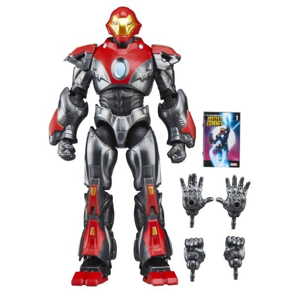 Marvel Legends Ultimate Iron Man (Marvel Comics) Aksiyon Figürü, Çizgi Roman Aksesuarlı