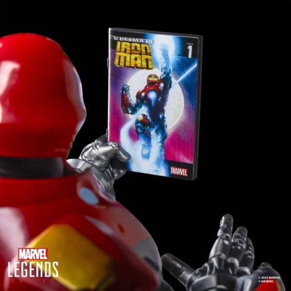 Marvel Legends Ultimate Iron Man (Marvel Comics) Aksiyon Figürü, Çizgi Roman Aksesuarlı