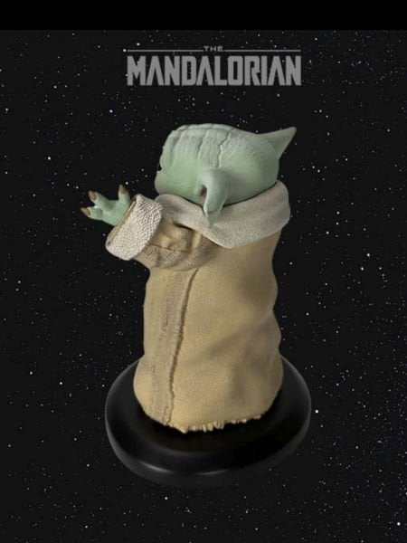 Star Wars: The Mandalorian - Grogu - Happy 1/5 Scale Limited Edition Heykel