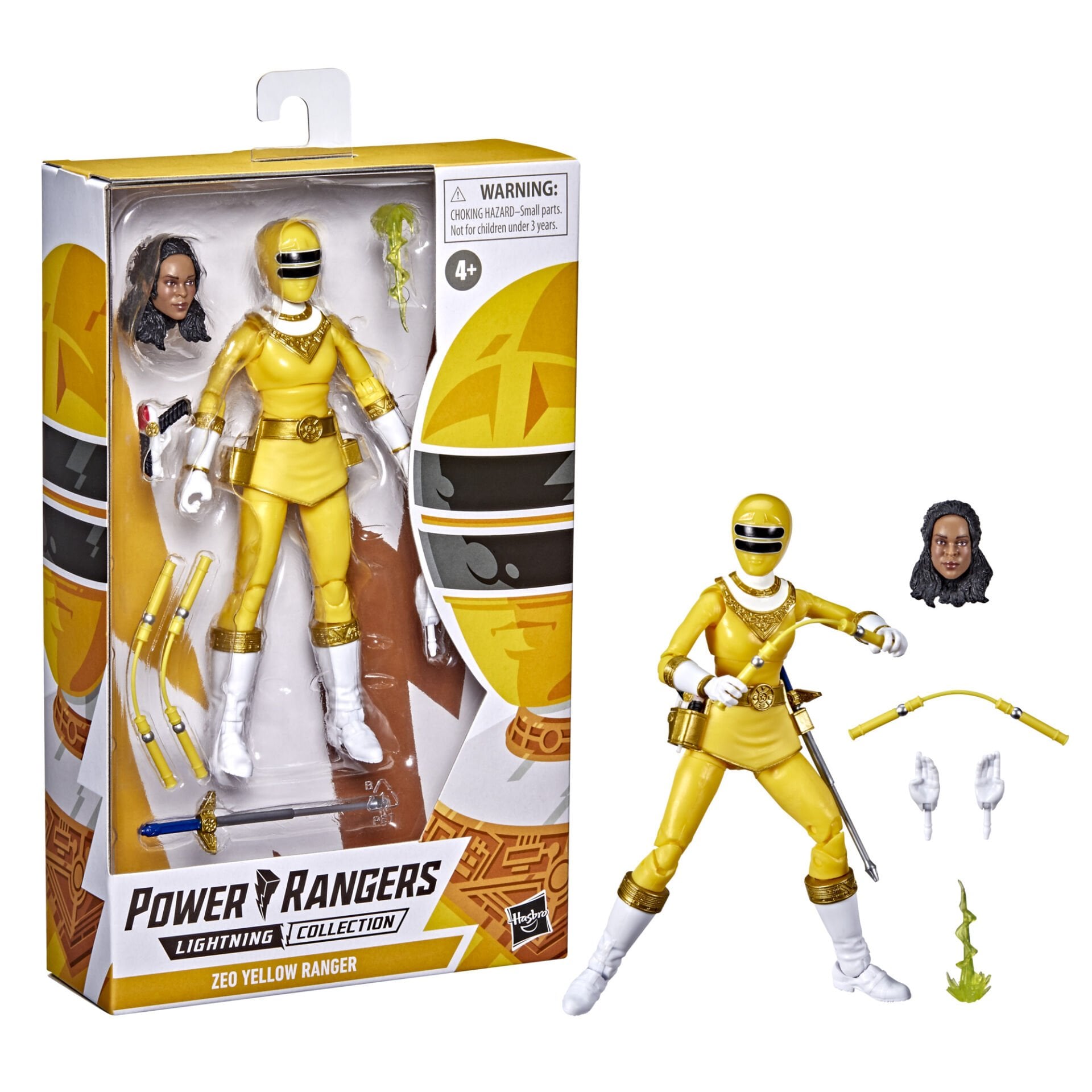 Power Rangers Lightning Collection Zeo - Yellow Ranger Aksiyon Figürü