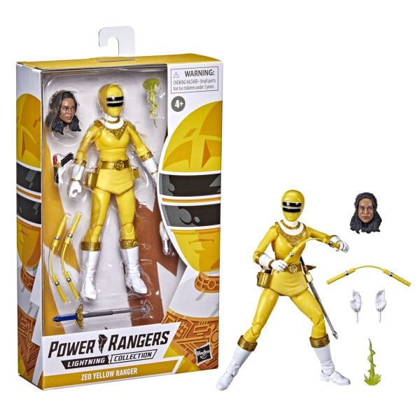 Power Rangers Lightning Collection Zeo - Yellow Ranger Aksiyon Figürü