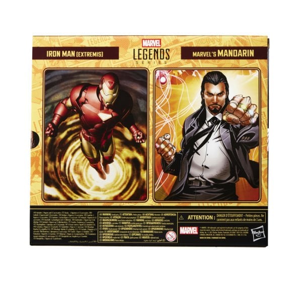 Marvel Legends Iron Man (Extremis) and Marvel’s Mandarin (Avengers Comics) İkili Aksiyon Figür Seti