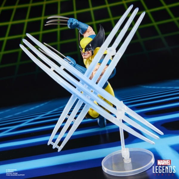 Marvel Legends Gamerverse Wolverine vs Marvel's Silver Samurai (Retro Video Game) İkili Aksiyon Figür Seti