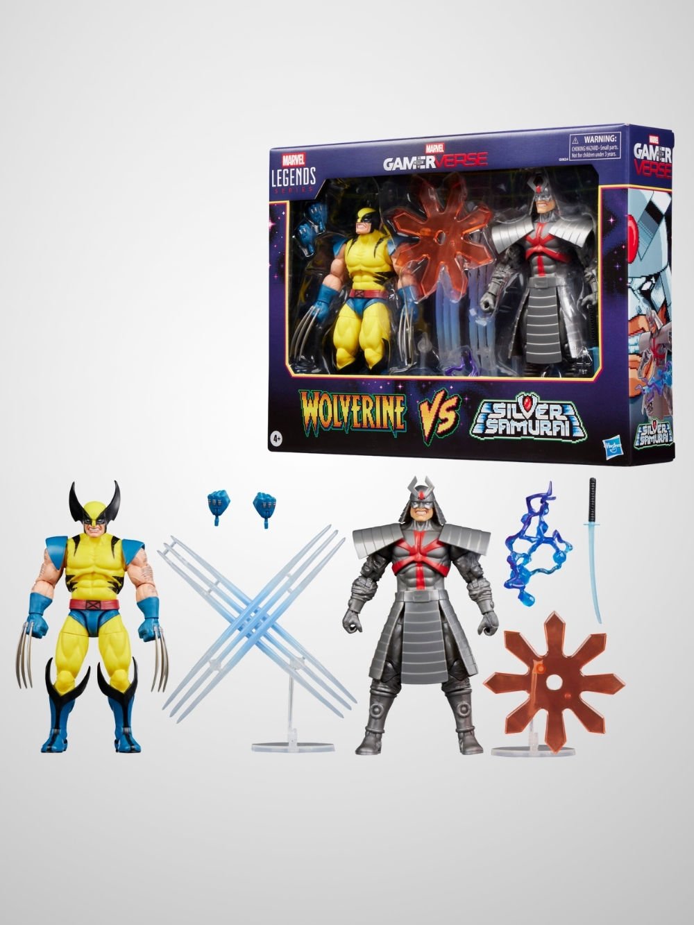 MARVEL LEGENDS GAMERVERSE フィギュアセット Marvel Legends Gamerverse Wolverine vs Marvel's Silver Samurai