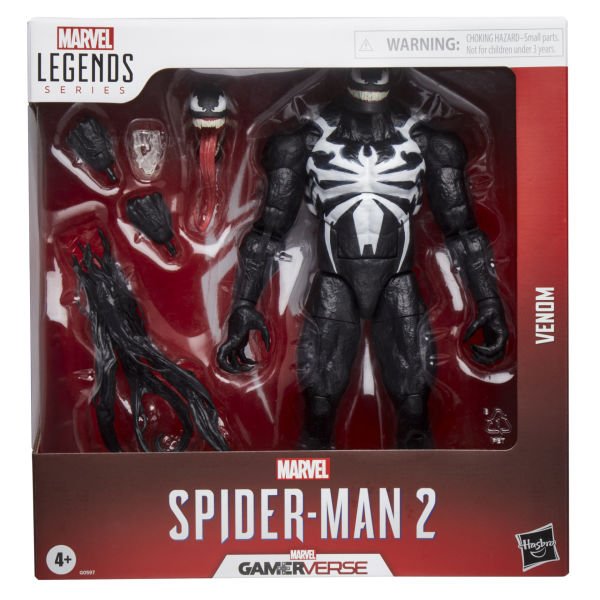 Marvel Legends Gamerverse Venom Deluxe (Spider-Man 2 Video Game) Aksiyon Figürü