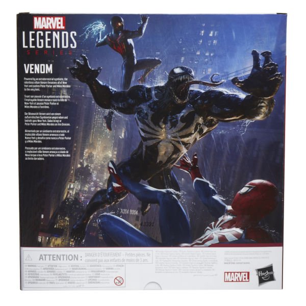 Marvel Legends Gamerverse Venom Deluxe (Spider-Man 2 Video Game) Aksiyon Figürü
