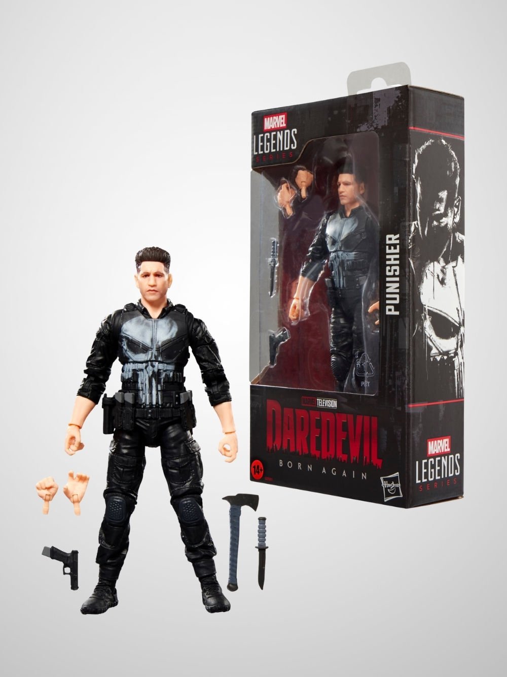 Marvel Legends Punisher (Daredevil: Born Again) Aksiyon Figürü