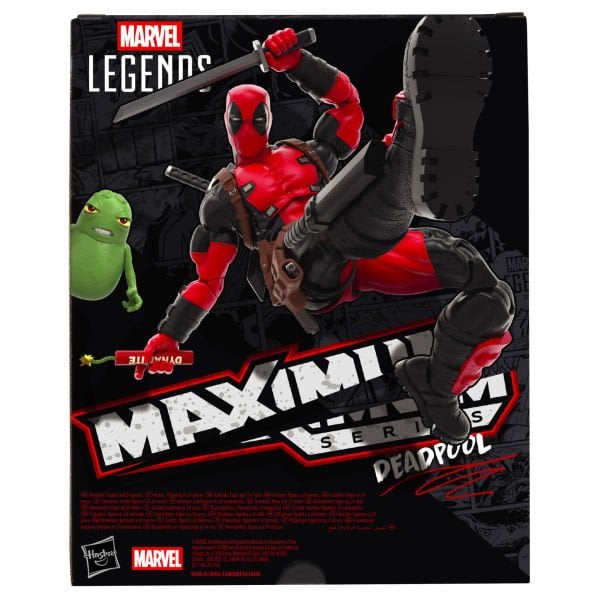 Marvel Legends Maximum Series Deadpool (Deadpool Comics) Aksiyon Figürü