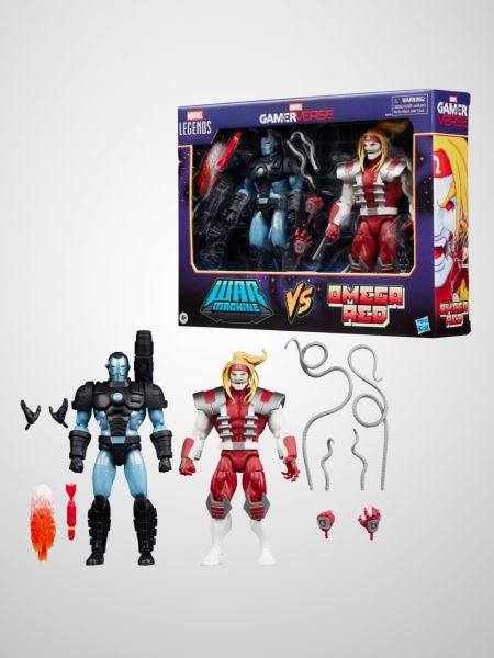 Marvel Legends Gamerverse Marvel's War Machine vs Marvel's Omega