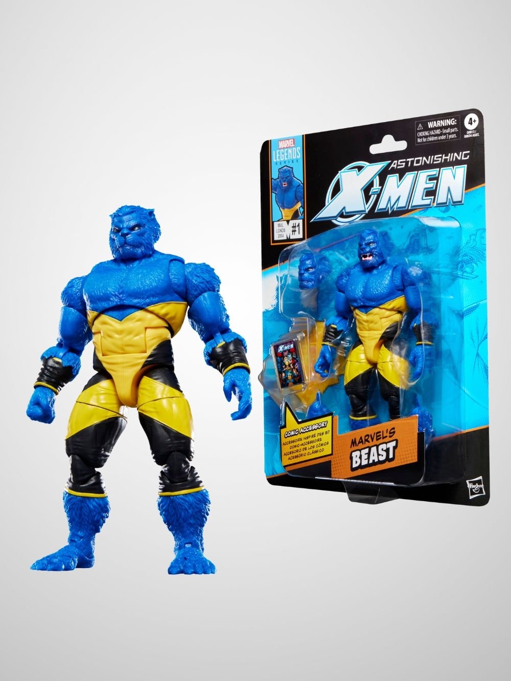 MARVEL LEGENDS ビースト Marvel Legends Marvel's Beast (X-Men Comics) Aksiyon Figürü, Çizgi