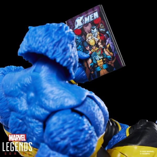 Marvel Legends Marvel's Beast (X-Men Comics) Aksiyon Figürü, Çizgi Roman Aksesuarlı