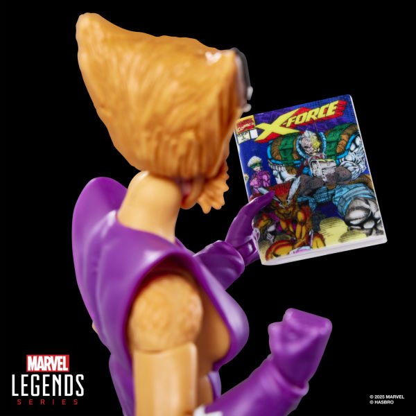 Marvel Legends Feral (X-Men Comics) Aksiyon Figürü, Çizgi Roman Aksesuarlı