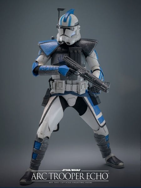 Star Wars: The Clone Wars - ARC Trooper Echo 1/6 Scale Koleksiyon Figürü