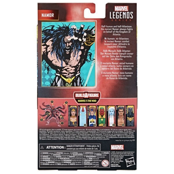 Marvel Legends Namor (Comics) Aksiyon Figürü (Marvel's The Void BAF)