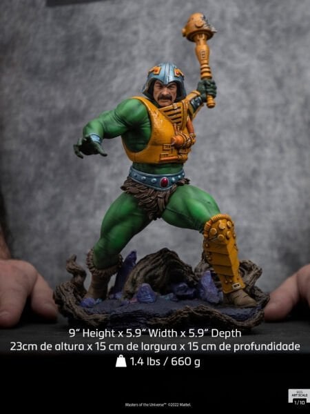 Masters of the Universe - Man-At-Arms 1/10 Art Scale Limited Edition Heykel