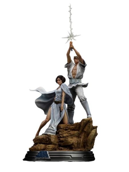 Star Wars - Luke and Leia Deluxe 1/10 Art Scale Limited Edition Heykel