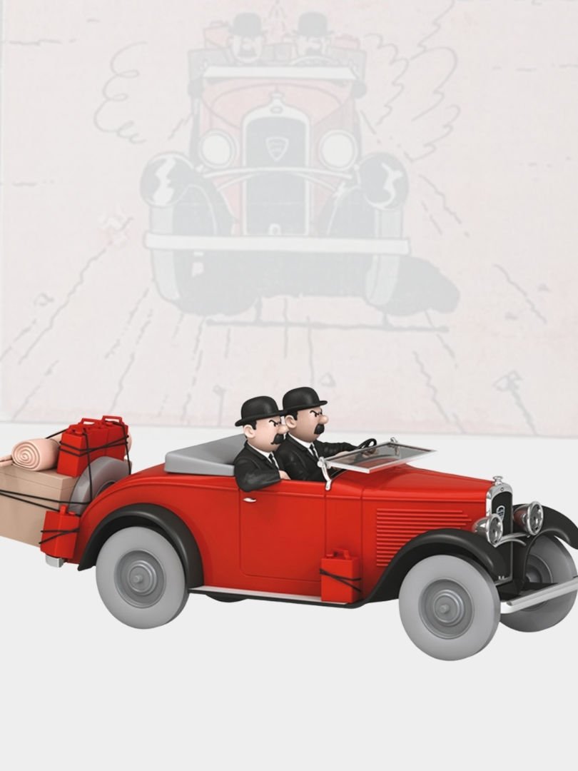 Tintin - The Roadster Peugeot 201 (La 201 Cabriolet) 1/24 Scale