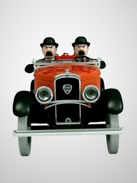 Tintin - The Roadster Peugeot 201 (La 201 Cabriolet) 1/24 Scale Diecast Model Araç (No.56)
