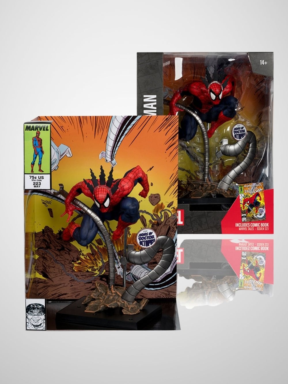 Marvel Comics - Spider-Man (Marvel Tales #223) 1/6 Scale Heykel (Çizgi Roman Dahil)