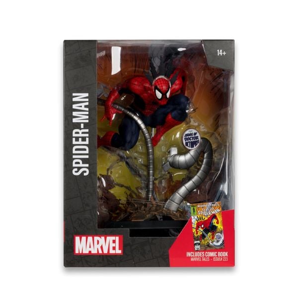 Marvel Comics - Spider-Man (Marvel Tales #223) 1/6 Scale Heykel (Çizgi Roman Dahil)