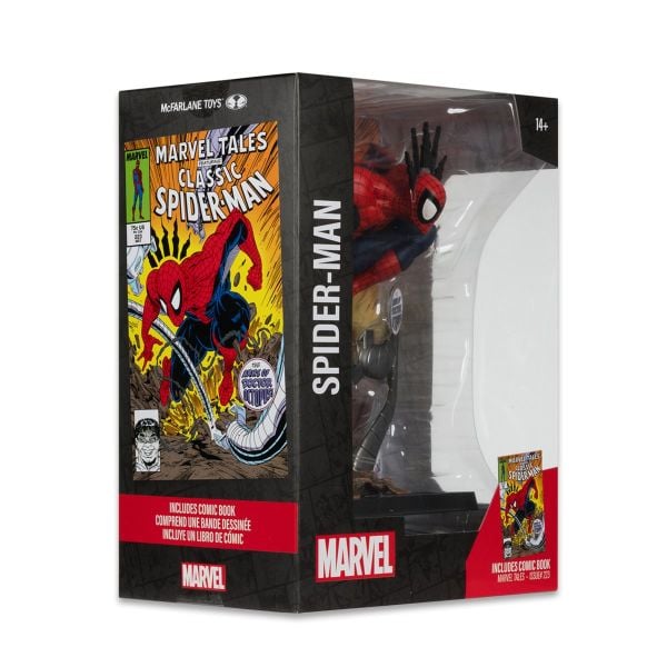 Marvel Comics - Spider-Man (Marvel Tales #223) 1/6 Scale Heykel (Çizgi Roman Dahil)