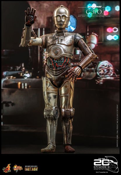 Star Wars: Attack Of The Clones - C-3PO 1/6 Scale Diecast