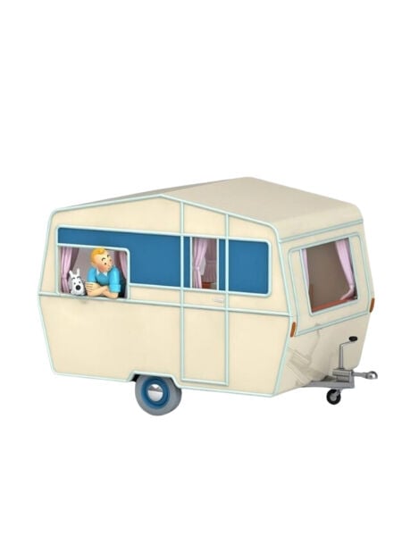 Tintin - The Tourists' Caravan (La Caravane des Touristes) 1/24 Scale Diecast Model Araç (No.51)