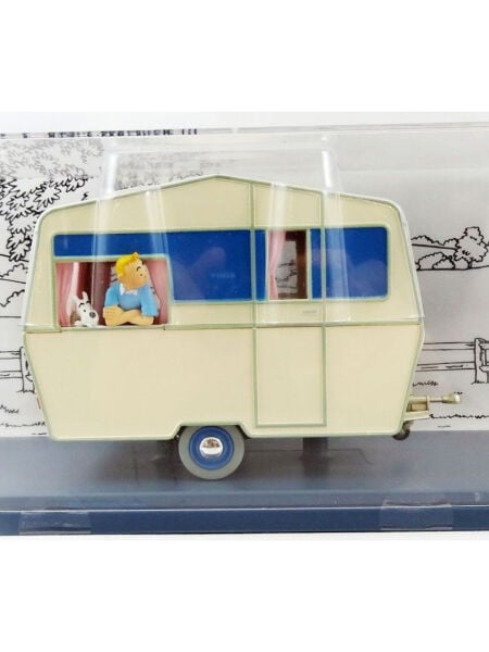 Tintin - The Tourists' Caravan (La Caravane des Touristes) 1/24 Scale Diecast Model Araç (No.51)