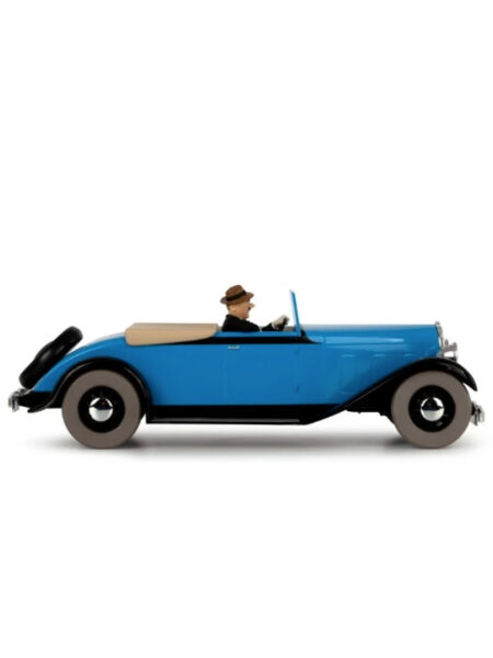Tintin - The Oldsmobile Convertible (La décapotable de Gibbons) 1/24 Scale Diecast Model Araç (No.46)