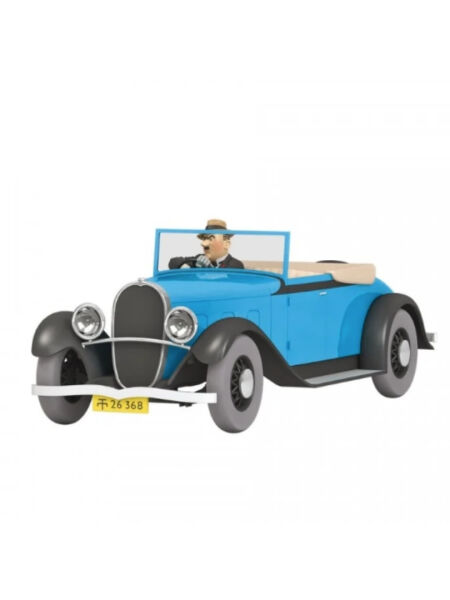 Tintin - The Oldsmobile Convertible (La décapotable de Gibbons) 1/24 Scale Diecast Model Araç (No.46)