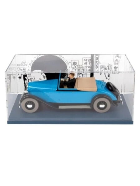 Tintin - The Oldsmobile Convertible (La décapotable de Gibbons) 1/24 Scale Diecast Model Araç (No.46)