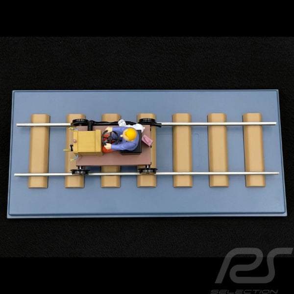 Tintin - The Draisine Engine (La Draisine à Moteur) 1/24 Scale Diecast Model Araç (No.59)