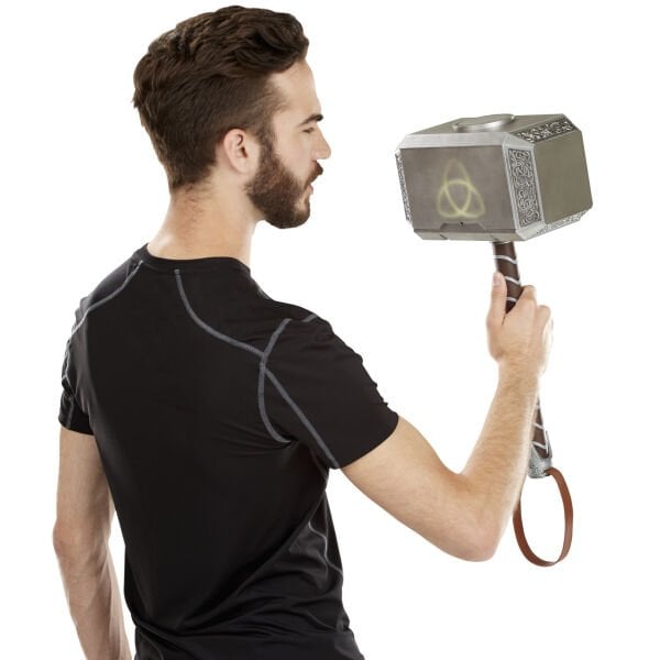 Marvel Legends Thor Mjolnir Premium Elektronik Hammer, Ses ve Işık Efektli