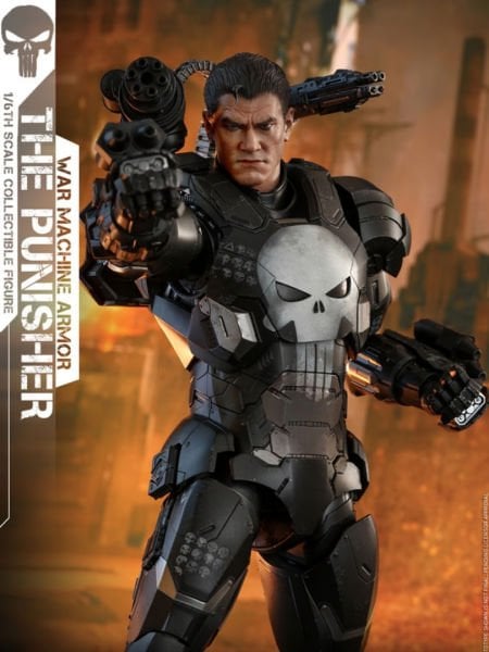 Marvel Future Fight - The Punisher (War Machine Armor) 1/6 Scale Diecast Koleksiyon Figürü