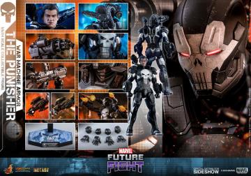 Marvel Future Fight - The Punisher (War Machine Armor) 1/6 Scale Diecast Koleksiyon Figürü