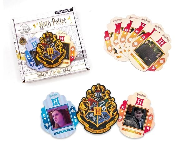 Harry Potter - Hogwarts Arması Şekilli İskambil Kağıdı