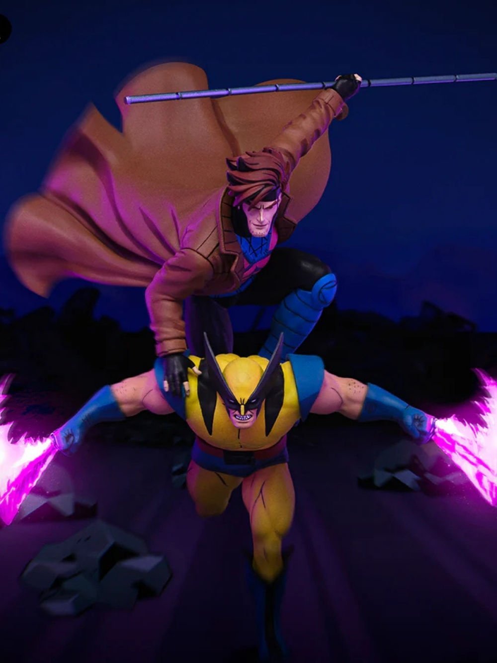 X-Men 97 - Gambit and Wolverine 1/10 Art Scale Limited Edition Heykel