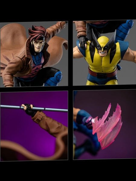 X-Men 97 - Gambit and Wolverine 1/10 Art Scale Limited Edition Heykel