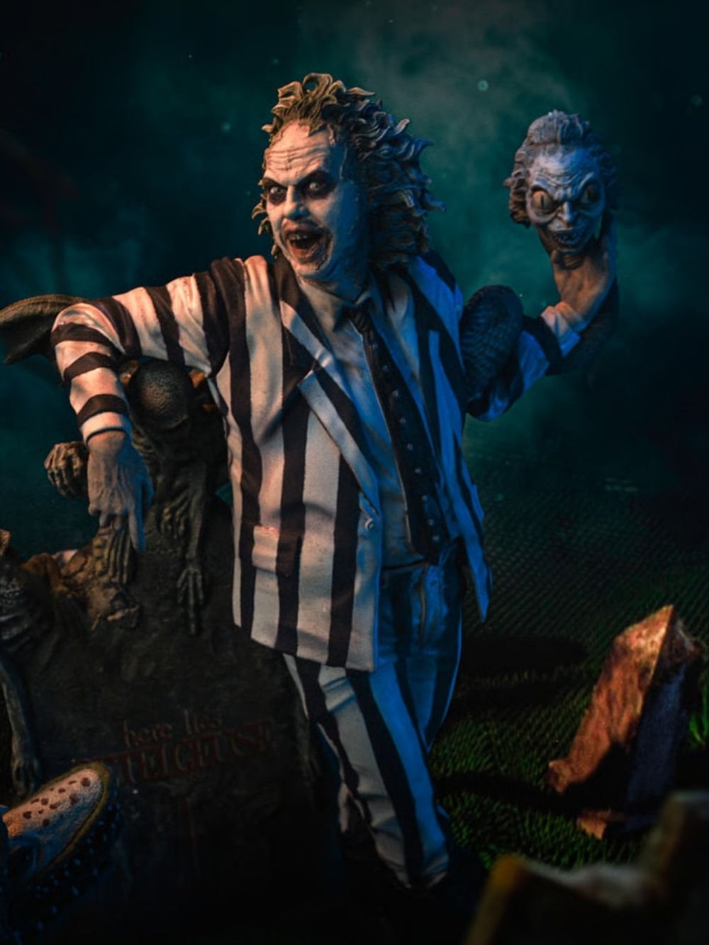 Beetlejuice - Beetlejuice Deluxe 1/10 Art Scale Limited Edition Heykel