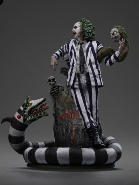 Beetlejuice - Beetlejuice Deluxe 1/10 Art Scale Limited Edition Heykel