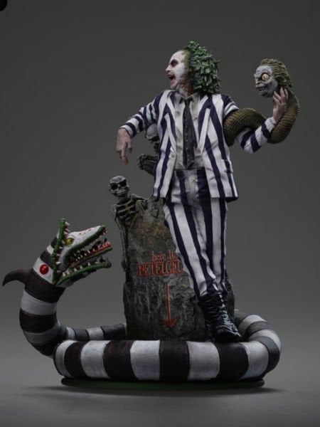 Beetlejuice - Beetlejuice Deluxe 1/10 Art Scale Limited Edition Heykel