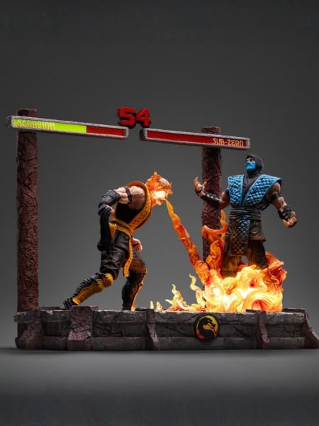 Mortal Kombat - Fatality Scorpion vs Sub-Zero Deluxe 1/10 Art Scale Limited Edition Heykel